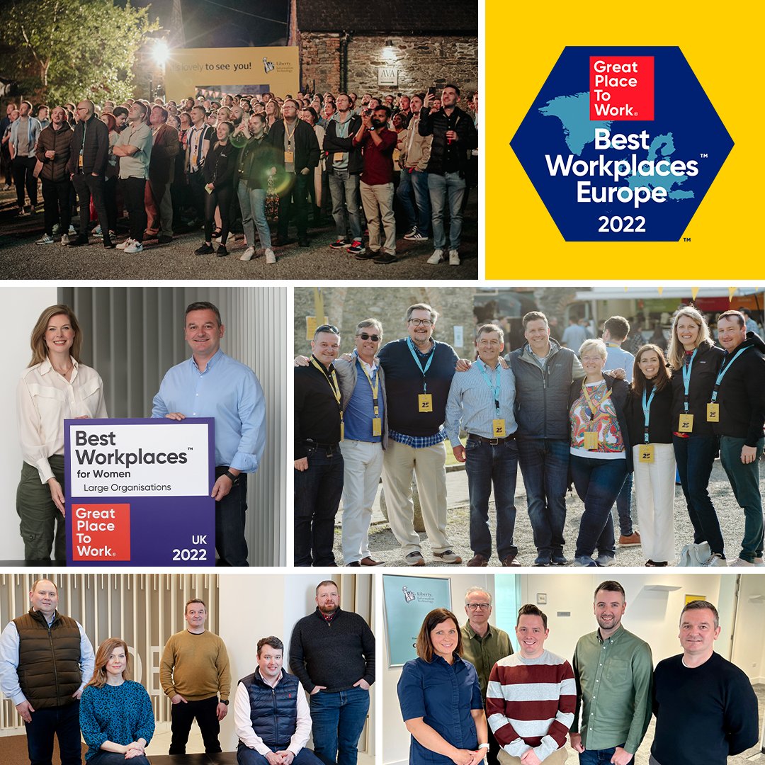 tonymarron74's tweet photo. People are at the heart of everything we do here at @Liberty_IT. Receiving this awesome recognition is the result of our team’s willingness to go above and beyond; always putting people first. Thank you team! @LibertyMutual https://t.co/eQ6Fyqroxo