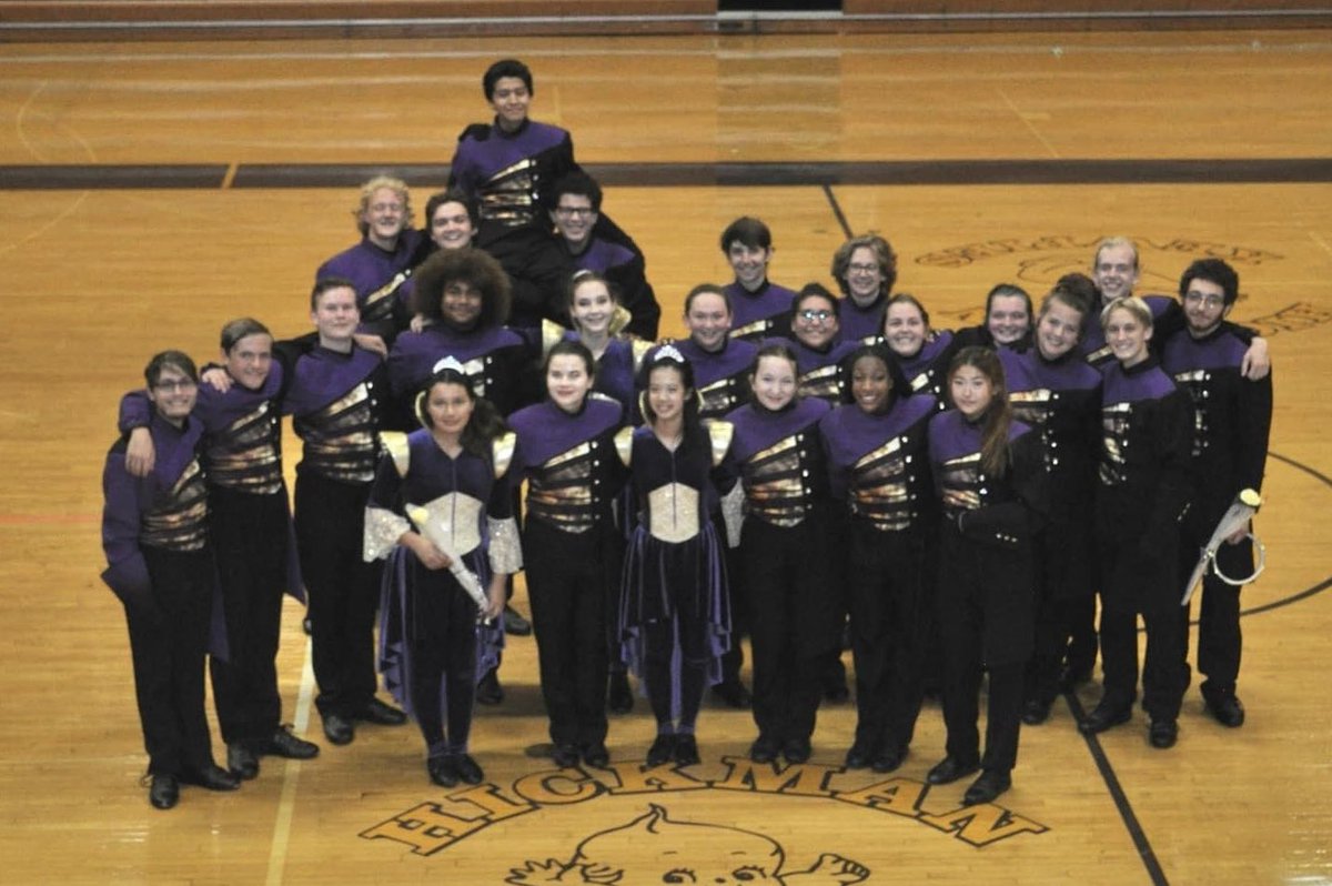 “Thank you” and “Congratulations” HHS Marching Band Seniors, Class of ‘23! We appreciate your tenacity and dedication as you weathered the pandemic and helped continue the Tradition of Excellence at Hickman! 

#onceakewpiealwaysakewpie 
#wearehickman
#kewpiepride 
#classof2023