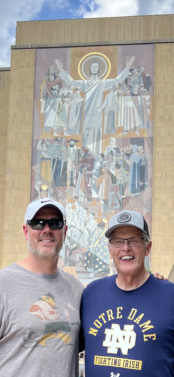 Touchdown Jesus!!! #NDvsCal