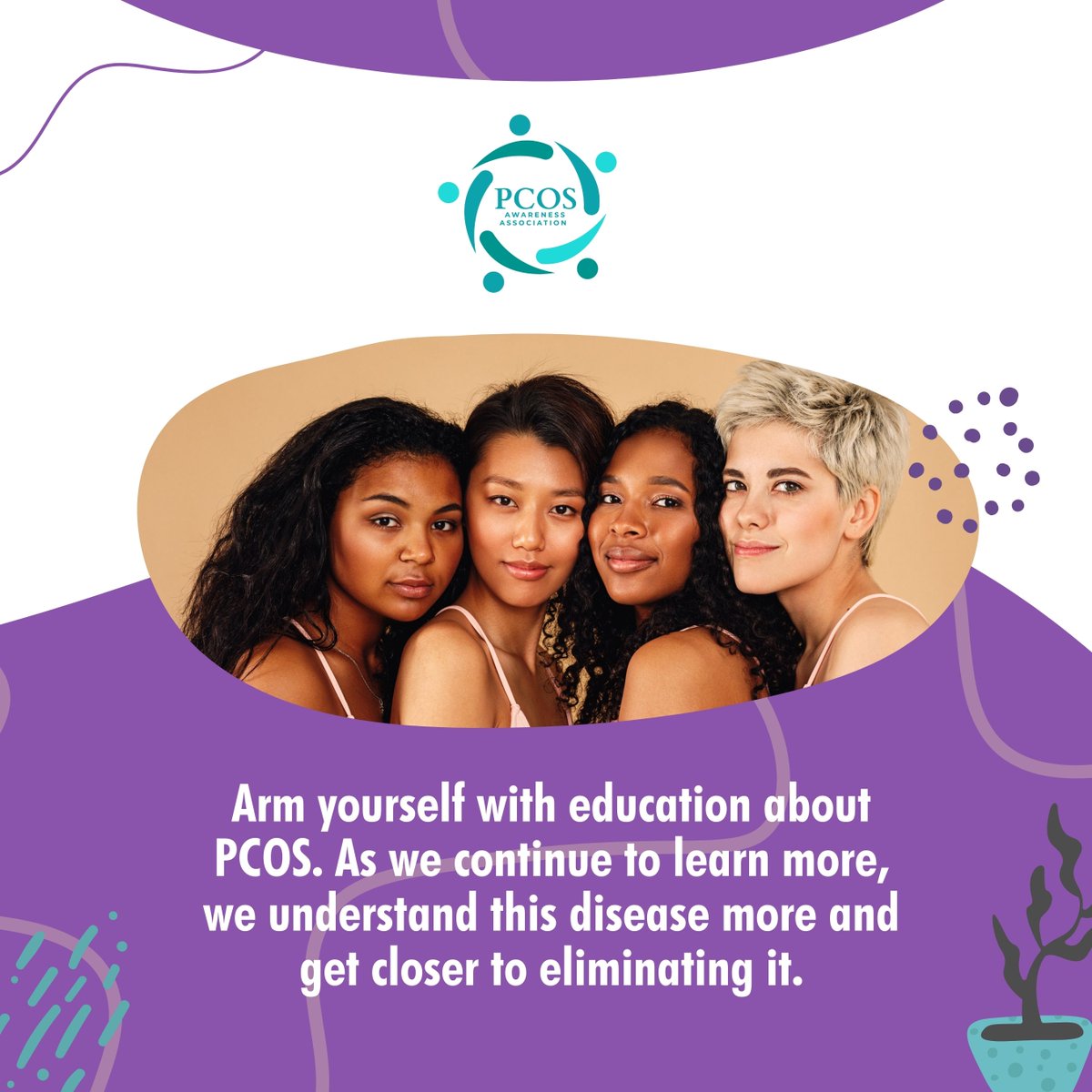 PCOSAA's tweet photo. We are strong! Arm yourself with knowledge #️pcos #pcosaa #polycysticovariansyndrome #polycysticovarysyndrome #pcossuport #pcosinformation #pcosresource #pcosresearch #pcoshealth #cyster #cysterhood #womenshealth #1in5 #pcosawarenessmonth #pcoscommunity #togetherwecan #pcosfacts https://t.co/5C2sUQFpRa