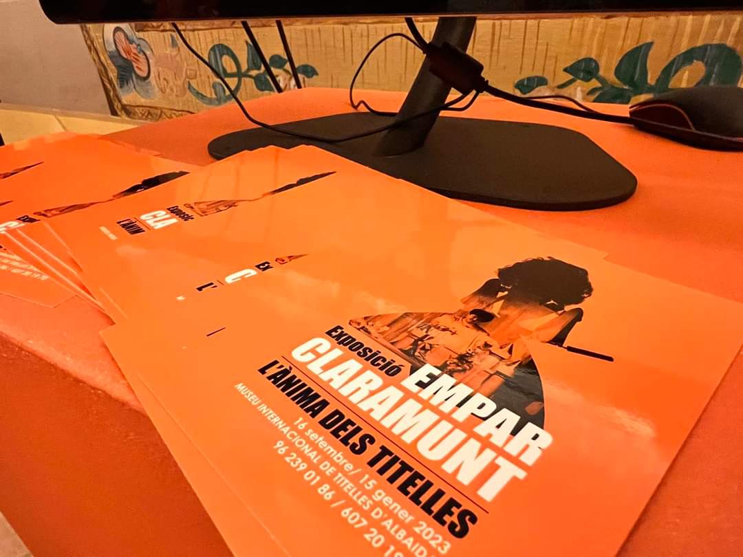 museutitelles's tweet photo. Moltes gràcies a totes i tots per acompanyar-nos!!
Ja podeu visitar l'exposició "Empar Claramunt. L'ànima dels titelles". Més informació mita@albaida.es o 607 20 19 70.
#mita #museo #museu #títere #puppet #titella #marioneta #muppet #puppetry #emparclaramunt #teatrebuffo https://t.co/dcjnO8cL72