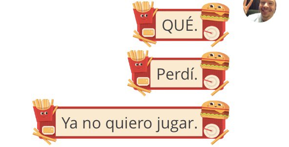 Yo cuando gano. / Yo cuando pierdo.