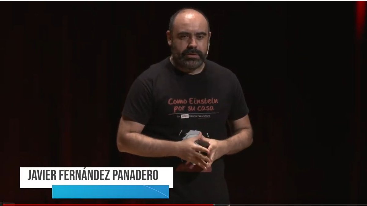 Ver explicar cosas a <a href="/javierfpanadero/">Javier Fdez Panadero</a>  equivale a tener un rato de ciencia recomendable y siempre con un tono asequible y amable. Y me ha hecho el honor de nombrarme en #Naukas2022. Gracias, amigo. youtube.com/watch?v=cgyvu-…