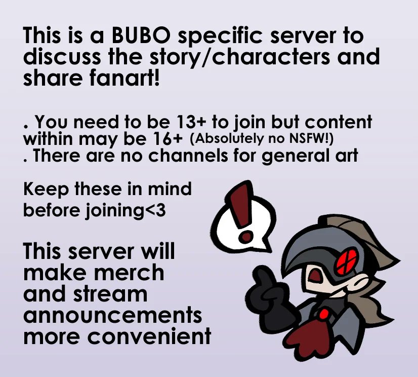 Partulla_'s tweet photo. 💉BUBO discord server💉

Yippee! It's open now stop by and say hi perhaps <3
https://t.co/gupMmxvvfA https://t.co/ZzQ7UoNMFN