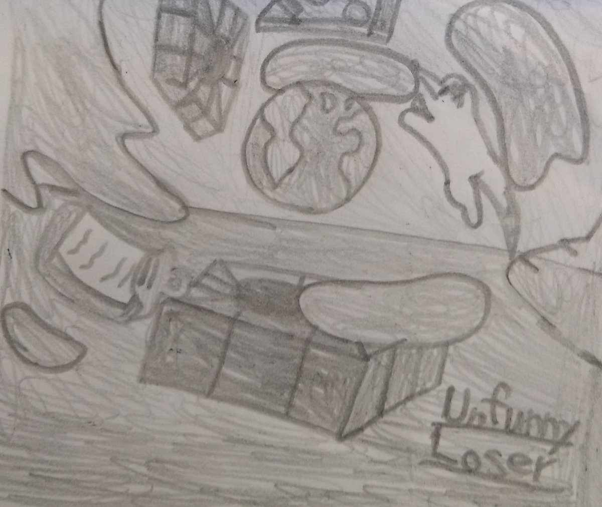 actemiaxd's tweet photo. #SCiPtember, day 14, "miniature"
Chosen script: "SCP-345 - Stone Puzzle Cube", by Enma Ai
#SCPFoundation #FundaciónSCP #SCP #draw #drawing #dibujo #caricatura #cartoon #doodle #Cubism #OkayNotReally #BadPun #Sorry https://t.co/s1D58eqzJy