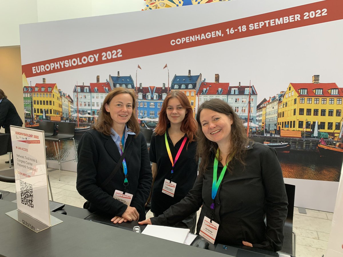 Congratulations to amazing organizational, technical and support teams for putting on a superb conference! #Europhysiology2022 Copenhagen Denmark