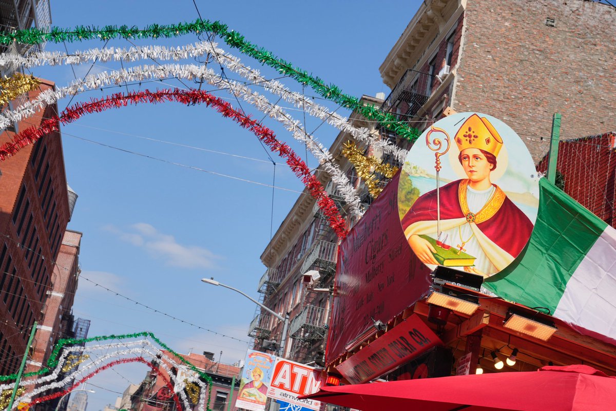 Mayor Eric Adams on Twitter "San Gennaro is back! Proud to join our
