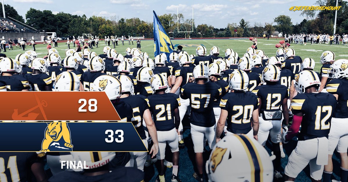 That’s the ball game! The Lions start the season 3-0 going undefeated in non-conference play! The Lions’ next game is in two weeks on October 1 at Manchester to begin HCAC play!
#DEFENDtheMOUNT