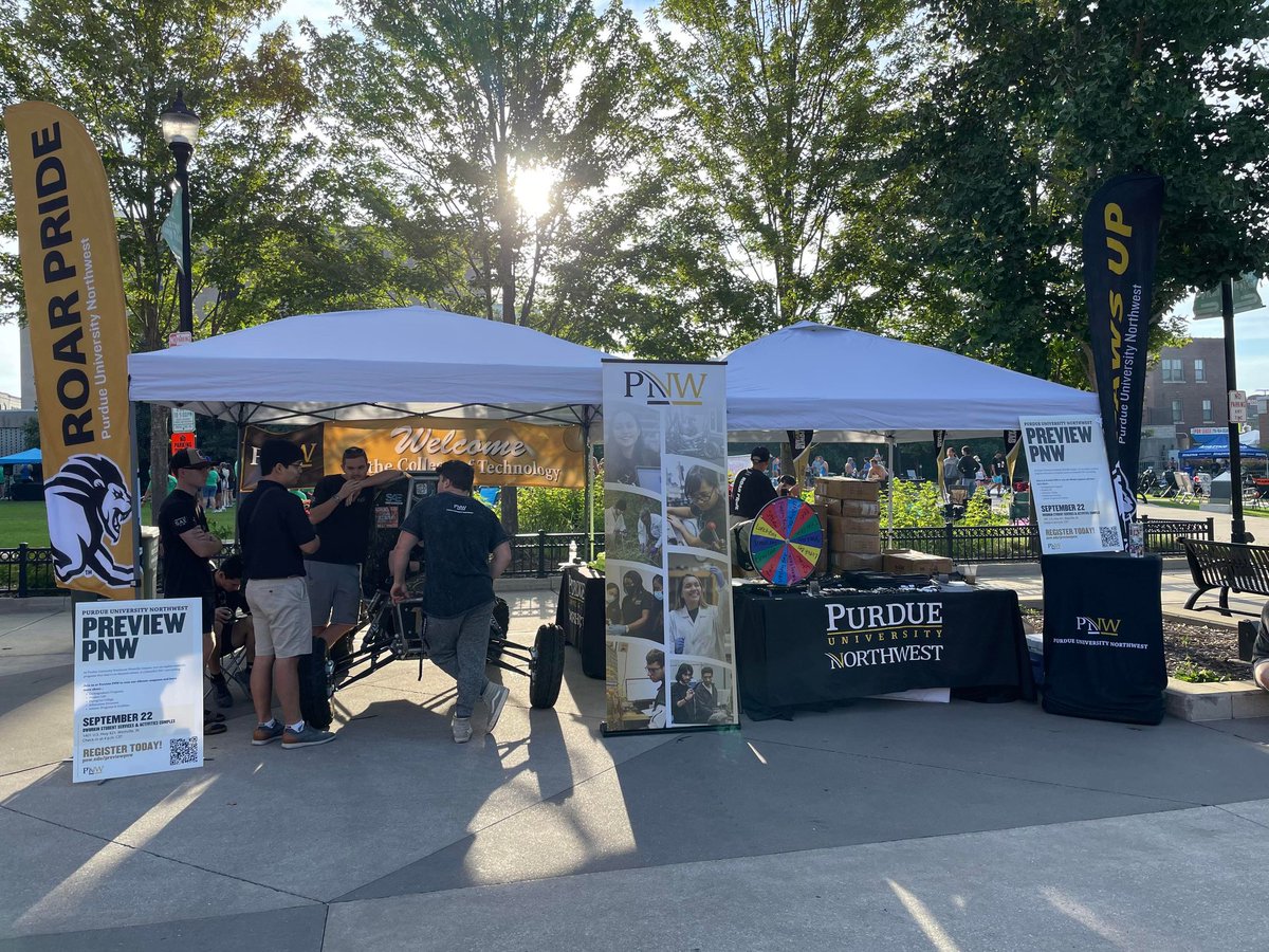 PurdueNorthwest's tweet photo. #PurdueNorthwest students popped out at Popcorn Fest last week! Check out these #PNWProud students! https://t.co/6jVqtJosO3