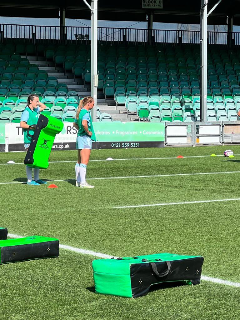 LucyHoad's tweet photo. 🏉 Journey begins… 
Debut made at Worcester Warriors and couldn’t have been a better day for it. Enjoyed every minute of my first game day #COYQ https://t.co/QVMY2v9BUs