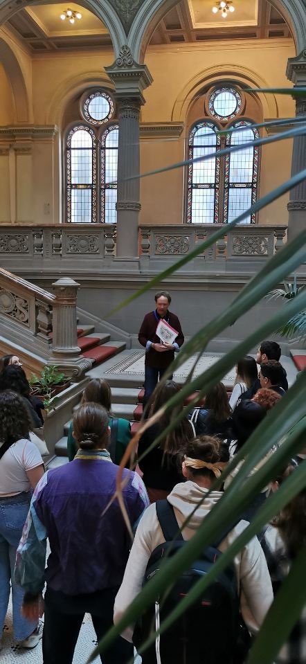 RenaudWeisse's tweet photo. Découverte du patrimoine de la #Neustadt, récital surprise avec #CelineMellon &amp; #MarcelLoeffler et temps convivial pr 60 jeunes usagers du @pass_Culture accueillis pr 1 visite-privilège du palais du Rhin organisée par la #DRAC @Prefet67 à l’occasion des @JEP. Objectif 💯% #EAC 🤩 https://t.co/YkZJ9M18Ph