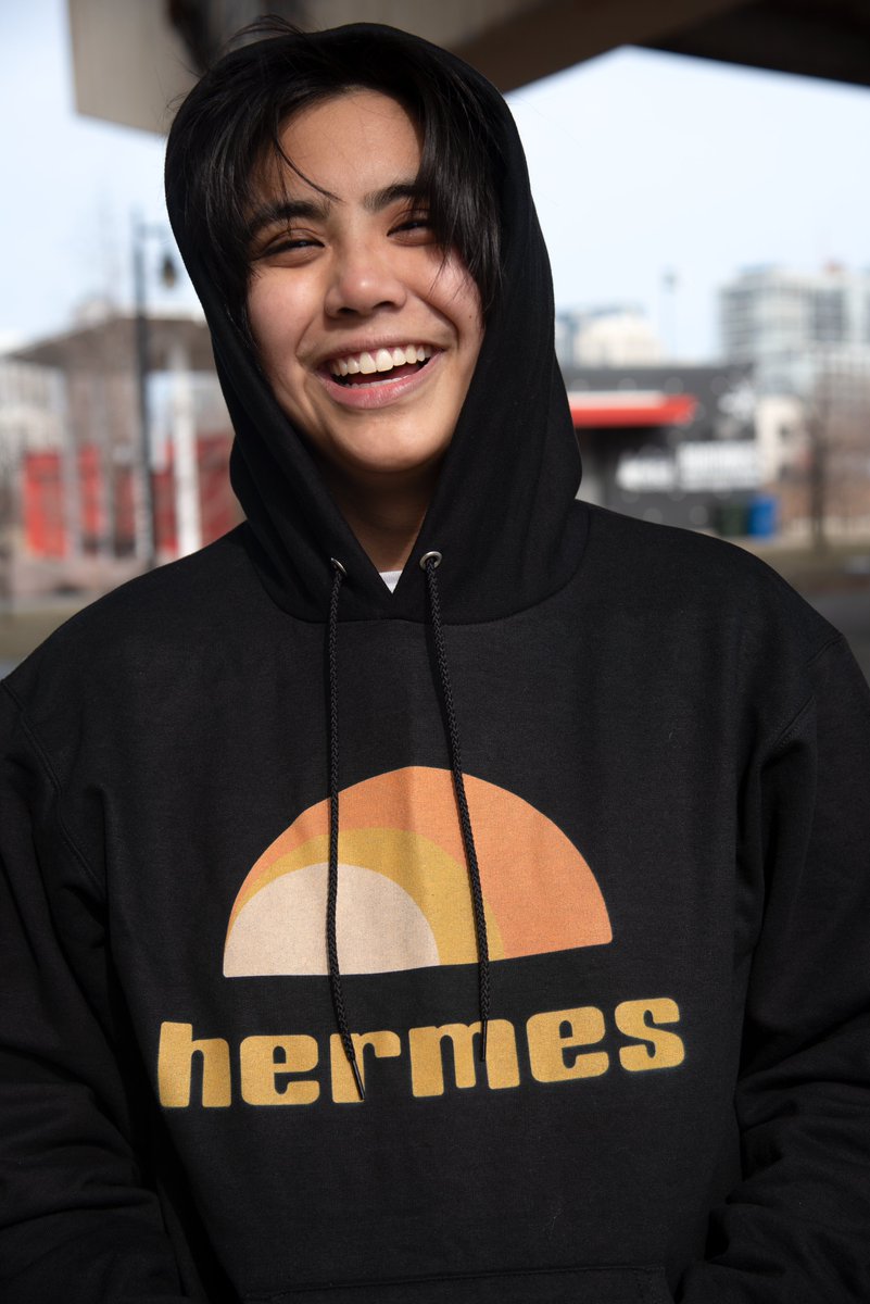 hermesdivision's tweet photo. Looking to upgrade your autumn wardrobe? Get The Architect perk on our Indiegogo and receive this limited edition Hermes Collective pullover (photo credited Kayla Idesa Marie).

Learn more about Hermes Division here and consider supporting us: https://t.co/Pmx47UCf3y https://t.co/bwlv5lw5OT