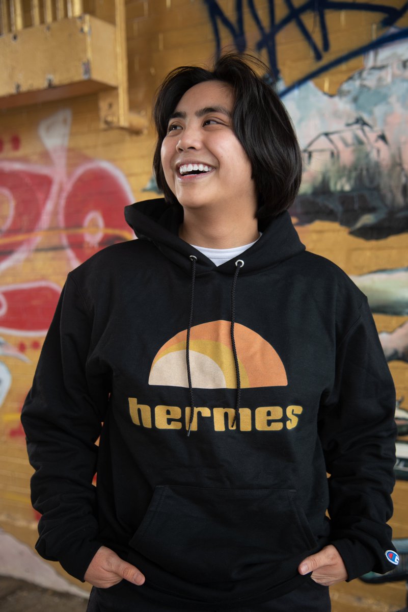 hermesdivision's tweet photo. Looking to upgrade your autumn wardrobe? Get The Architect perk on our Indiegogo and receive this limited edition Hermes Collective pullover (photo credited Kayla Idesa Marie).

Learn more about Hermes Division here and consider supporting us: https://t.co/Pmx47UCf3y https://t.co/bwlv5lw5OT