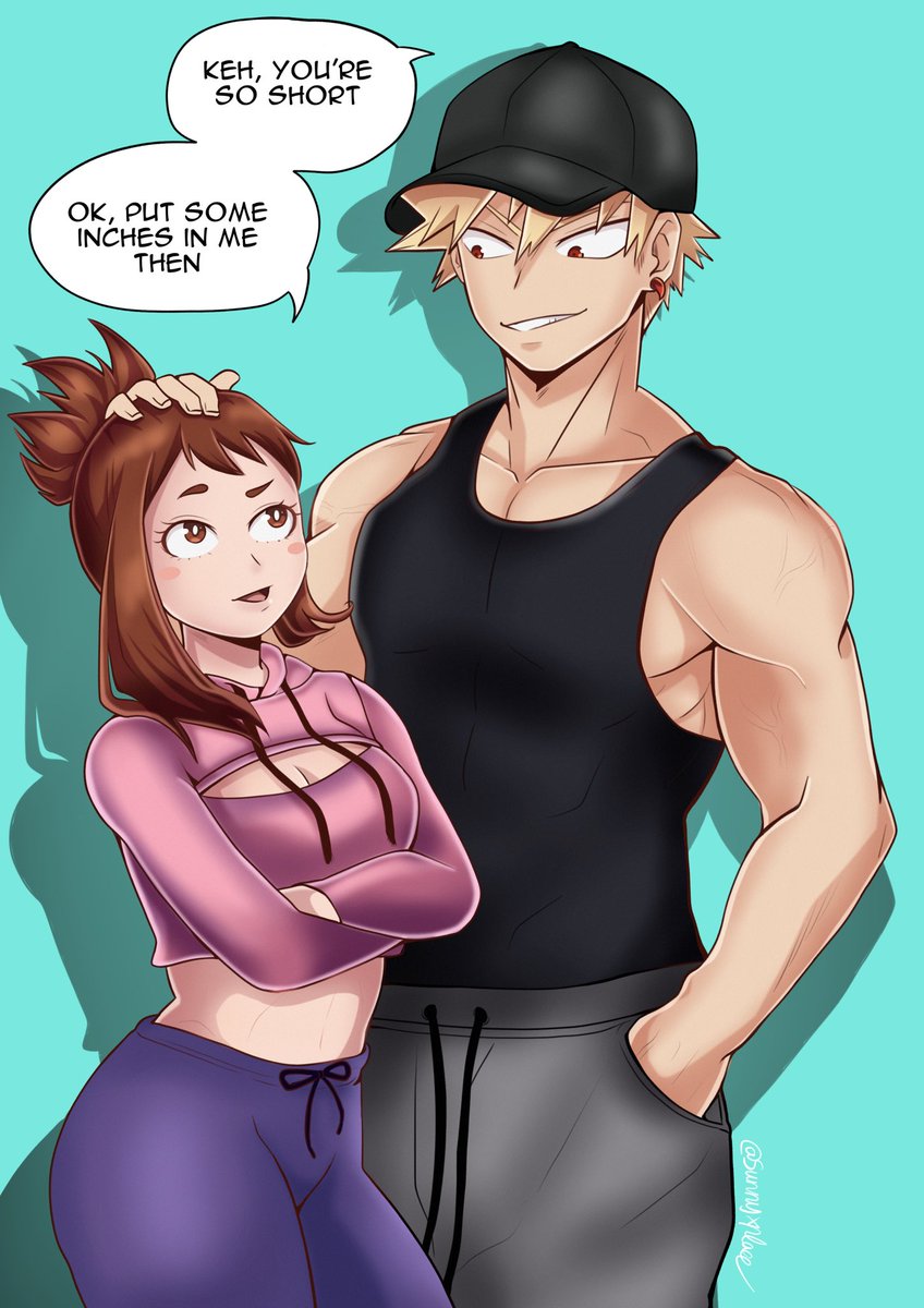 sunnyxplace1's tweet photo. Sometimes it‘s hard when you wear your heart on your tounge. 
Especially in front of your old classmate/crush😔

#kacchako #bakuraka https://t.co/SI4QvU86gz