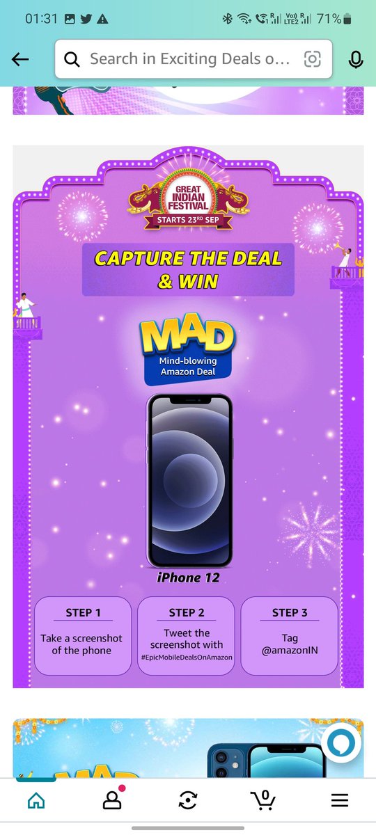 UmangS98's tweet photo. More than 20 tries
#EpicMobileDealsOnAmazon @amazonIN https://t.co/sVCkSWsNoF