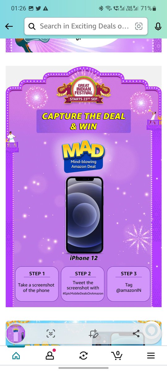 UmangS98's tweet photo. More than 20 tries
#EpicMobileDealsOnAmazon @amazonIN https://t.co/sVCkSWsNoF