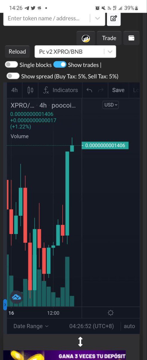Rubeng1726's tweet photo. We will be trending im a matter of no time

#XPROJECT #TRENDING #SUBIENDO #Web3 #DeFi @BscXPro #coinmarketcap @elonmusk @kucoincom @incomesharks @ChinaPumpWXC

https://t.co/XQo7LGgrPI https://t.co/tLNjLjOLuR