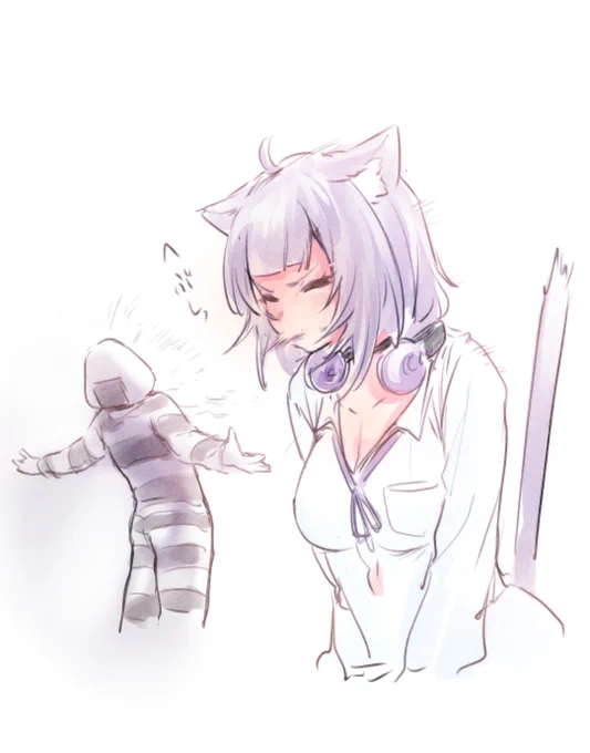 驚きの吸引力#生おかゆ#絵かゆ 