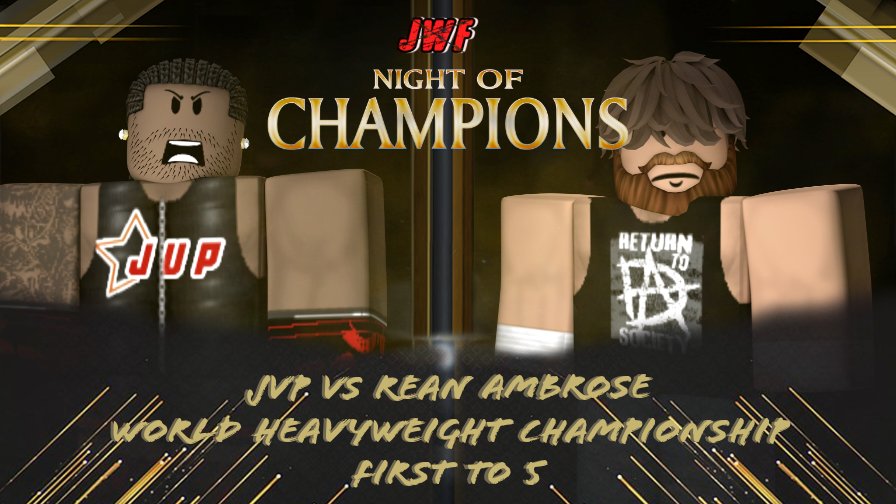 JWFRblx's tweet photo. and now @RenataaBorn has to defend JWF World heavyweight championship against the 2x world champion in JWF, none other than @FiveStarsOnlyy 

After JVP left JWF last year but will he get his WHC back? 

#JWFNOC #JWFNOC2022 https://t.co/jAtyxzbM73