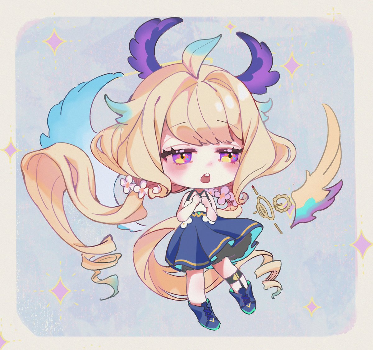 鸟鸟
 #エナーアート #Palouette