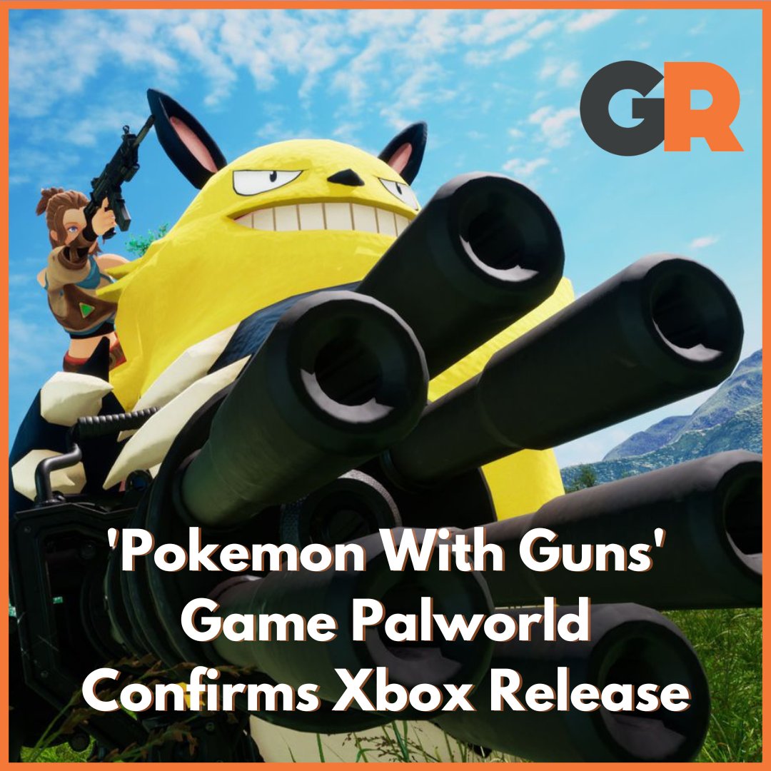 Game Rant on X: Palworld, an upcoming Pokemon clone that's been described  as 'Pokemon with guns,' is coming to Xbox as well as PC. #Palworld    / X