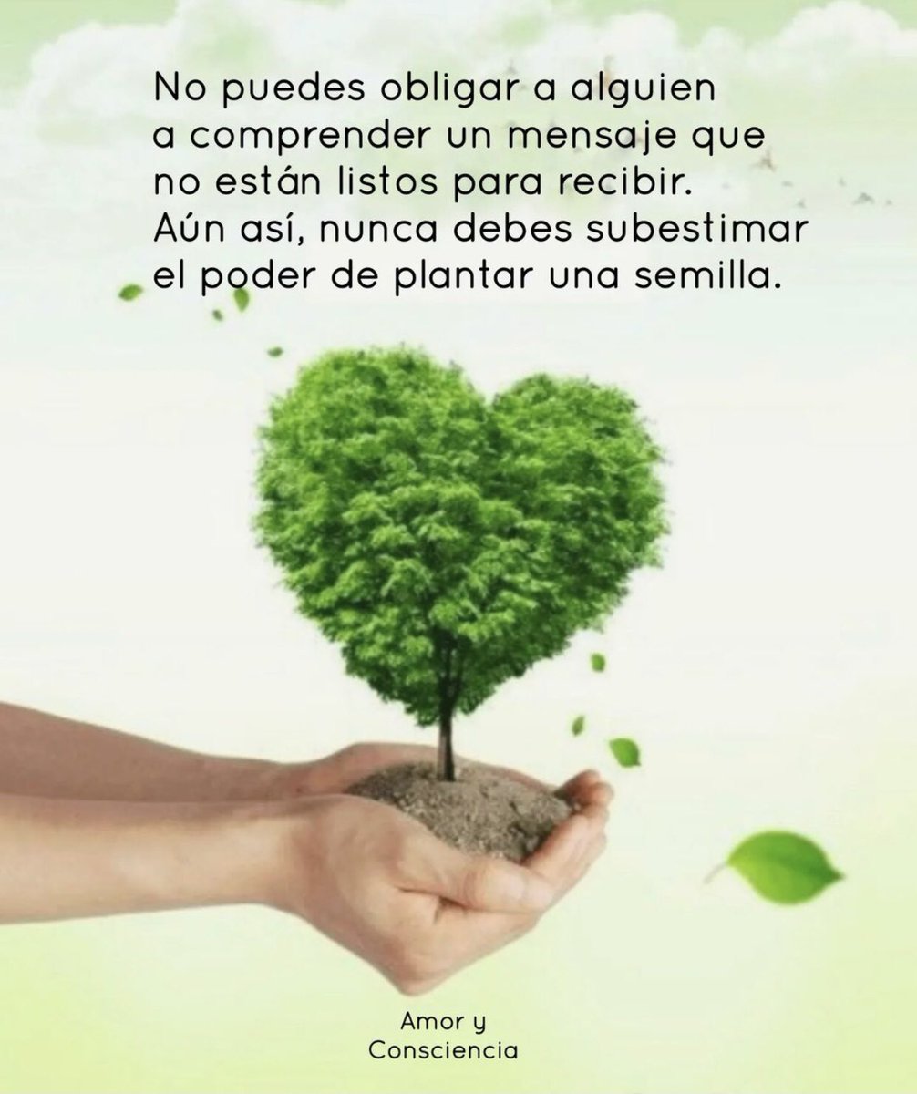 Sololuz5's tweet photo. A PLANTAR LA SEMILLA ! https://t.co/49Y4yoTN2O