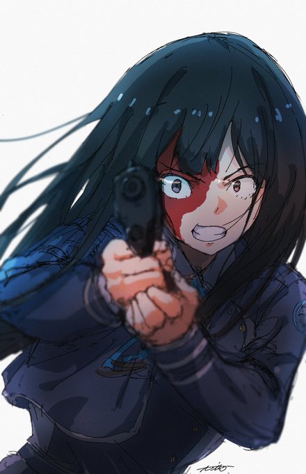 落書きたきな 