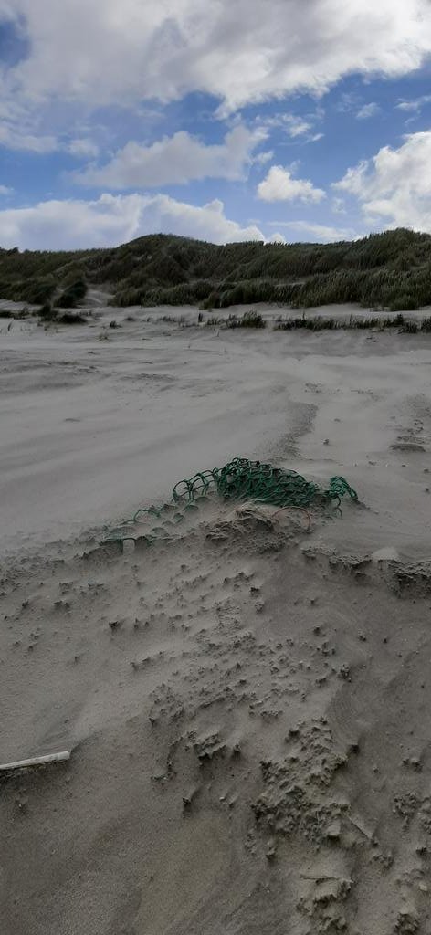 estervanjoolen's tweet photo. Steeds weer verbazend hoeveel afval uit de visserij te vinden is op de stranden, ditmaal Terschelling. Minstens de helft bestaat uit visnetten, touwen en #vispluis. Waarom mag men onverminderd hiermee doorgaan? Iets met zorgplicht? #WorldCleanupDay https://t.co/zIAcdGsgpR