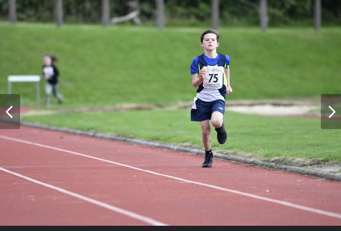 YvonneLPearson's tweet photo. So proud of Brodie today! Fantastic performance at club champs and coming first in his heat for the 600m @KinrossPrimaryS #proud https://t.co/reI4zJGgDZ