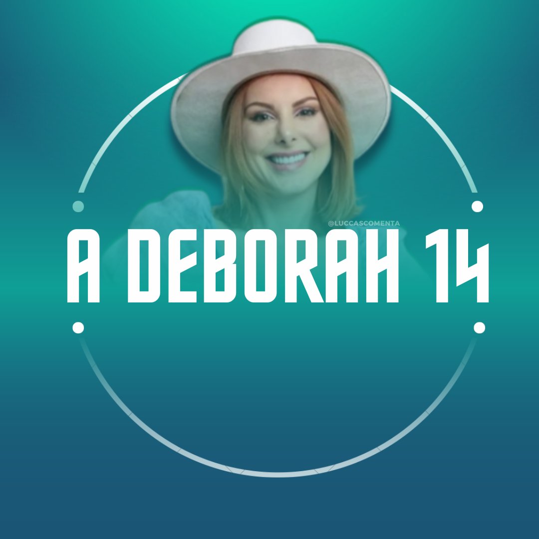 QUEM FOI? 🗣️🗣️🗣️🗣️
#TeamDeborah #AFazenda14