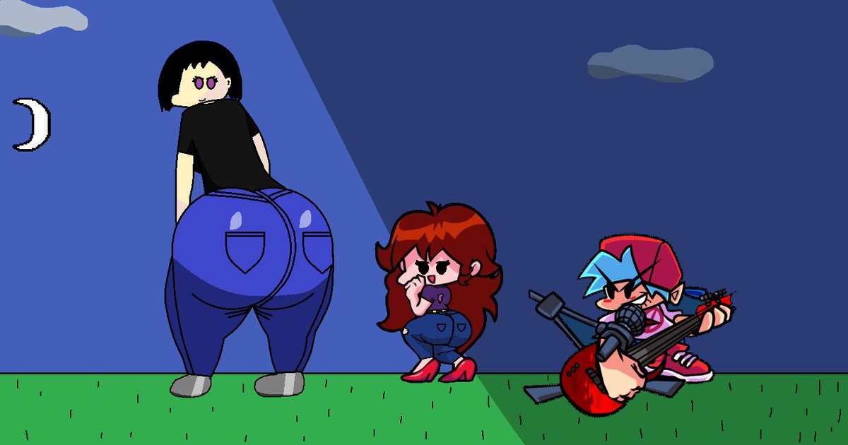 cenker_sezer's tweet photo. What If: My OC Loe Has Her Own FNF Mod :D <3
#Cenker #CenkerSezer #FNF #fridaynightfunkin #Boyfriend #Girlfriend #LoeLessieLump #LLL #Lumpy #Booty #Butt #Ass #Hips #Jeans #Art #Artwork #Fanart #ModIdea #OriginalWork #OC #MyOC #Stuffs #FNFMod #FNFModIdea #Idea https://t.co/Be1ml2n1pL