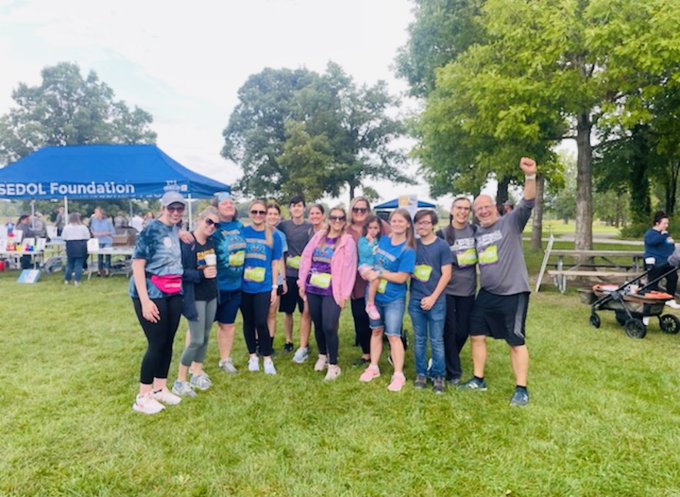 Great exercise, great fellowship, and a great cause this morning with the <a href="/SEDOLFoundation/">SEDOL Foundation</a> &amp; #MakingStrides 5K!  Superintendent <a href="/valdonnan/">valdonnan</a>, her family, and some grizzlies <a href="/GagesLakeSchool/">Gages Lake School</a>, <a href="/MeaganDwyer21/">Meagan Dwyer</a>, <a href="/kweaks2340/">Kweakley</a>, and many more participated to help our students!