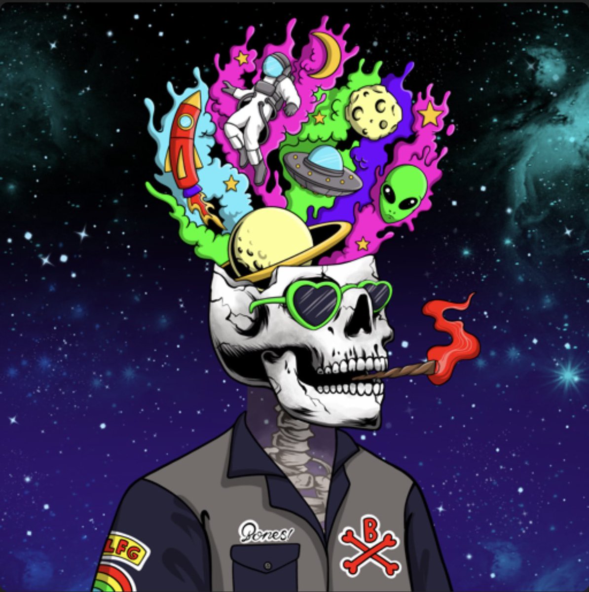 Minted <a href="/bonesdao/">bones</a>