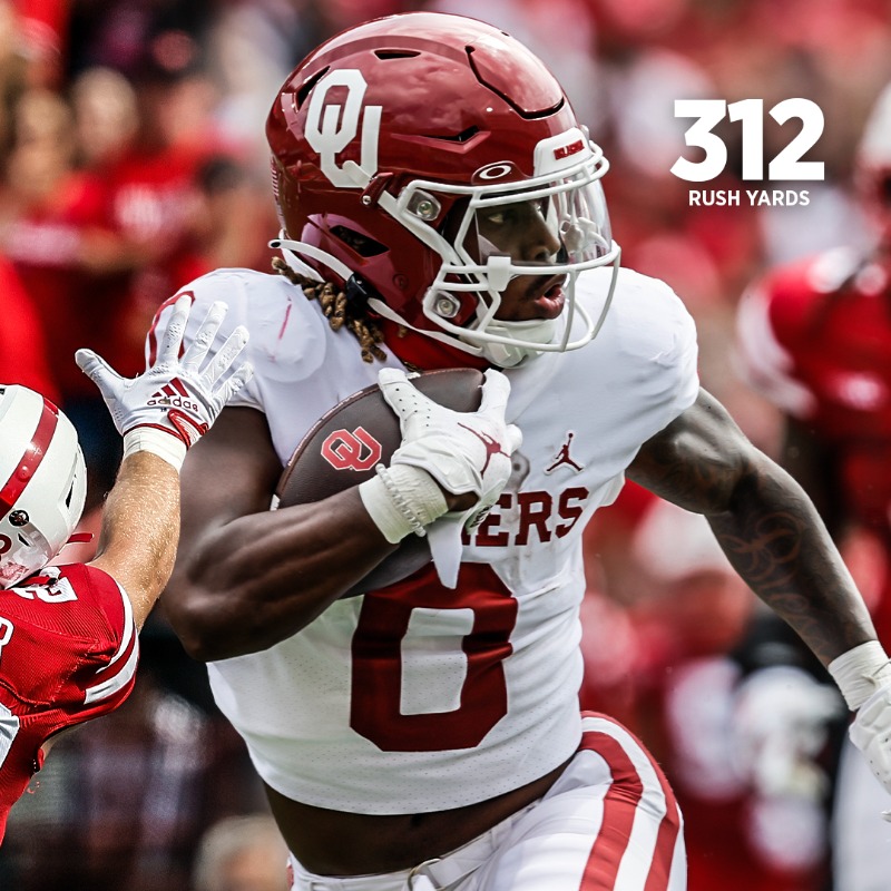 OU_Football's tweet photo. Good teams compensate for one another. 𝗚𝗿𝗲𝗮𝘁 𝘁𝗲𝗮𝗺𝘀 compliment one another. 

#OUDNA