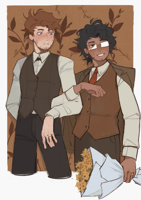 Fall season time to draw them fancy #redvalleypod #redvalleyfanart  