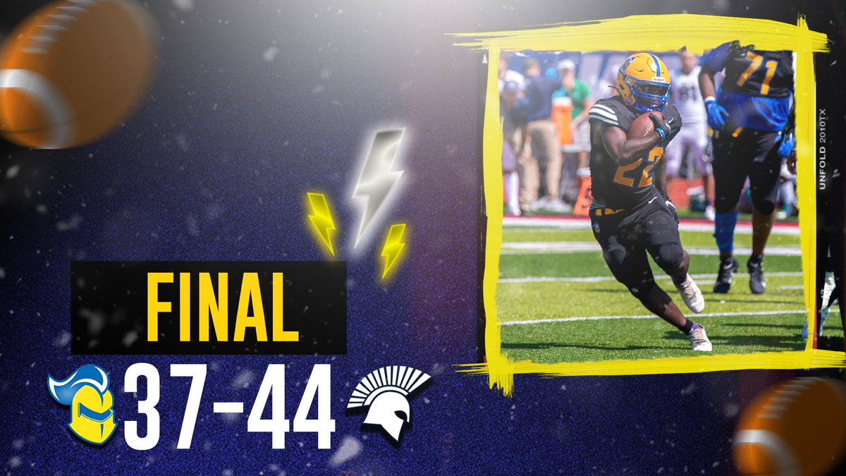 Final from overtime.

5️⃣ Brantley - 17-36, 259 yards, 4 TDs
2️⃣ Garrett - 6 catches, 74 yards, 2 TDs
1️⃣ Chestnut - 4 catches, 141 yards, 1 TD
1️⃣7️⃣ Davis - 10 tackles, 1.5 TFL

#CrusaderNation