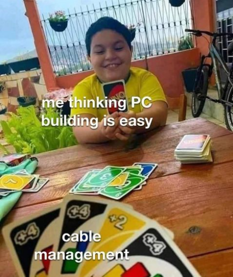 yeyian_usa's tweet photo. Poor innocent soul..
#memes #pc #gaming #pcgaming #videogames #robeytech #gamer #meme https://t.co/MLDXAzRA8o