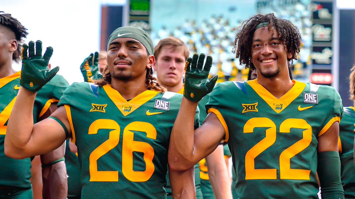 BUFootball's tweet photo. Today was a good day.

#SicEm | #PersonOverPlayer https://t.co/WWCRZ999RI