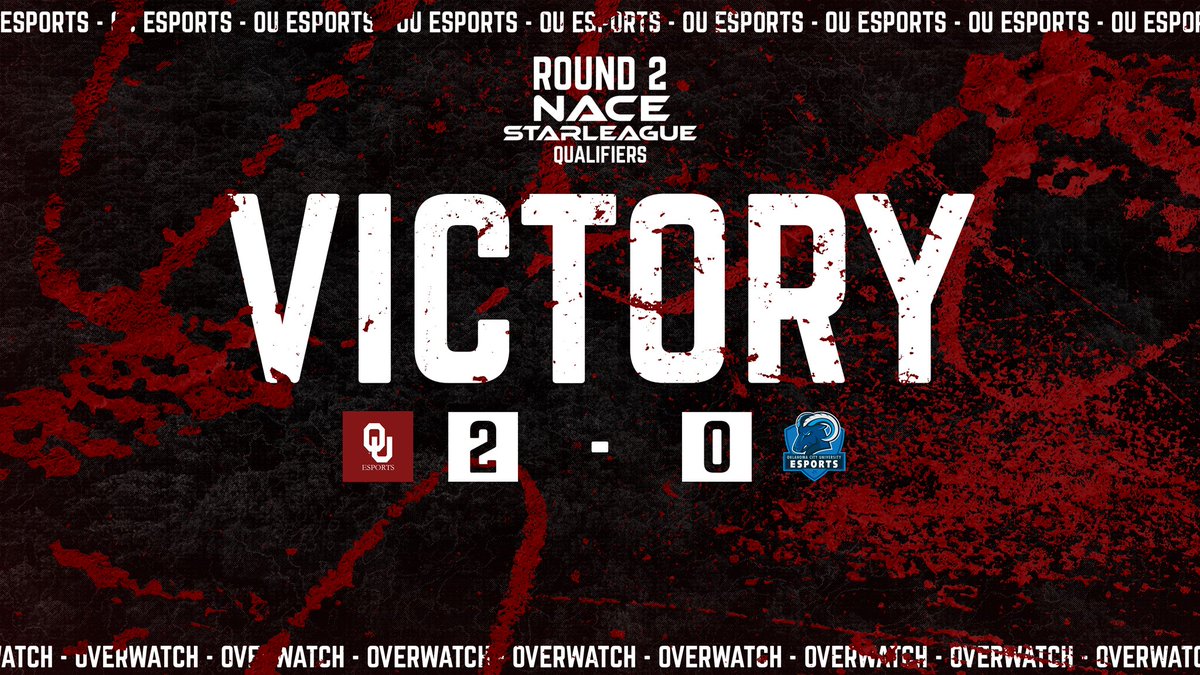 OUEsports's tweet photo. OU OW played two dominant matches against both Eastern Tennessee and Oklahoma City Universities before falling just short of Boise State. We are back next week for another chance in the @nacestarleague Qualifiers! 

#boomersooner #ouesports #sooneresports #overwatch https://t.co/nUW1b1wl8c
