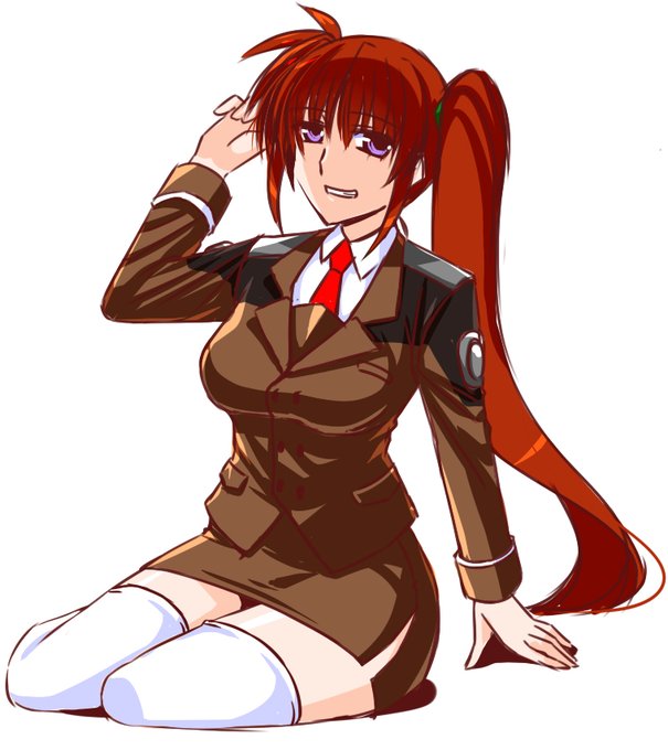 膝枕スタンバイのなのはさん。
フェイトさん待ち 