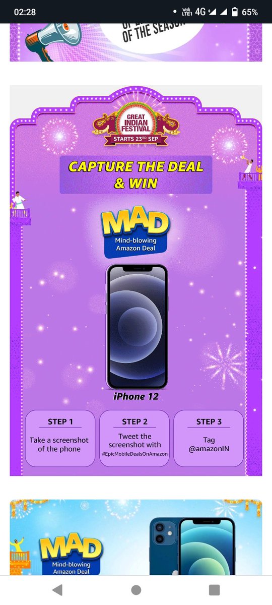 GurjarAnuj7's tweet photo. Wow #EpicMobileDealsOnAmazon 
@amazonIN https://t.co/UtmHuY59zM