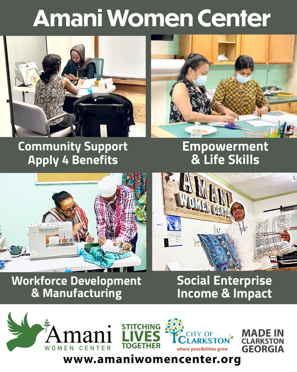 reggieerawoc's tweet photo. Visit our showroom - Refugee impact stories! 3777 Church Street, Clarkston, GA 30021. Mon - Thur &amp; Sat. 10am to 6pm. Closed on Fridays &amp; Sundays. https://t.co/lDjj18vapo