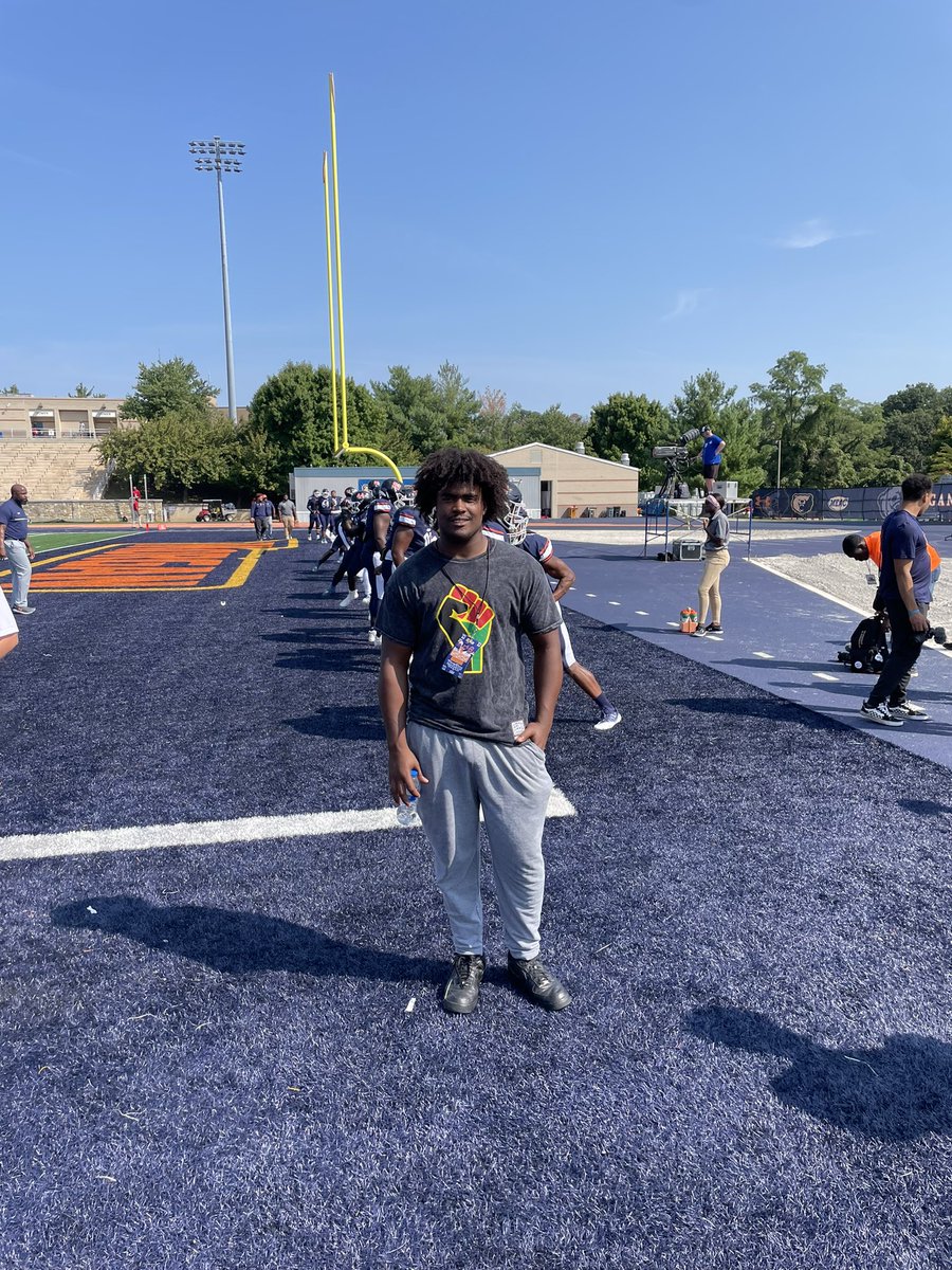 JoshuaGooding05's tweet photo. Had a great visit today at Morgan State University @Coach_Faunteroy @MorganStCoach https://t.co/Ukit0brJqG