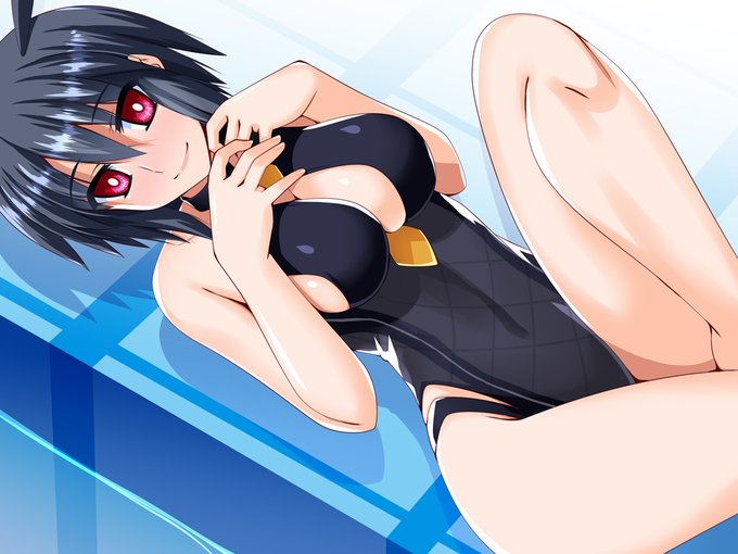 オルトリンデ水着～
ワルキューレたちの水着、胸周りの布を
取っているところにこだわりを感じるわけですよ…。
横乳も中乳も堪能できるなんて～☆ 