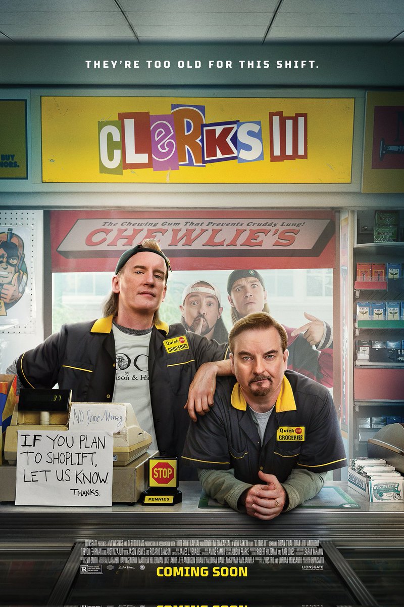 My love for <a href="/ThatKevinSmith/">KevinSmith</a> continues with a wonderful third installment to the Clerk's series. Tears in the cinema at the end. 8/10