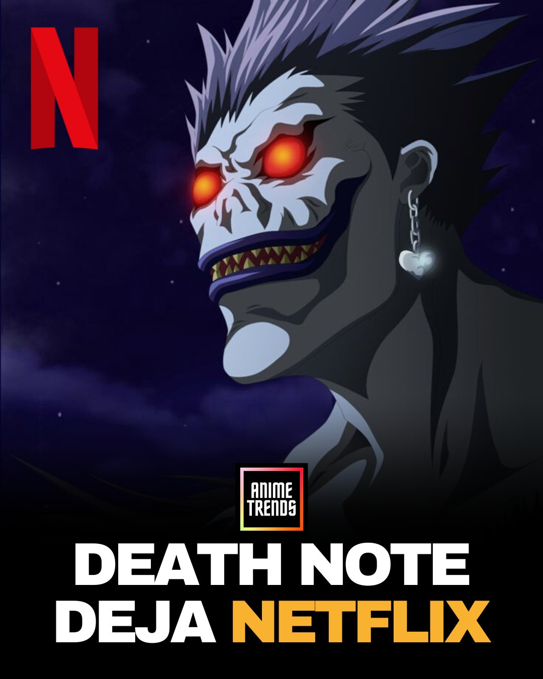 So apparently Death Note is leaving Netflix on October 14 : r