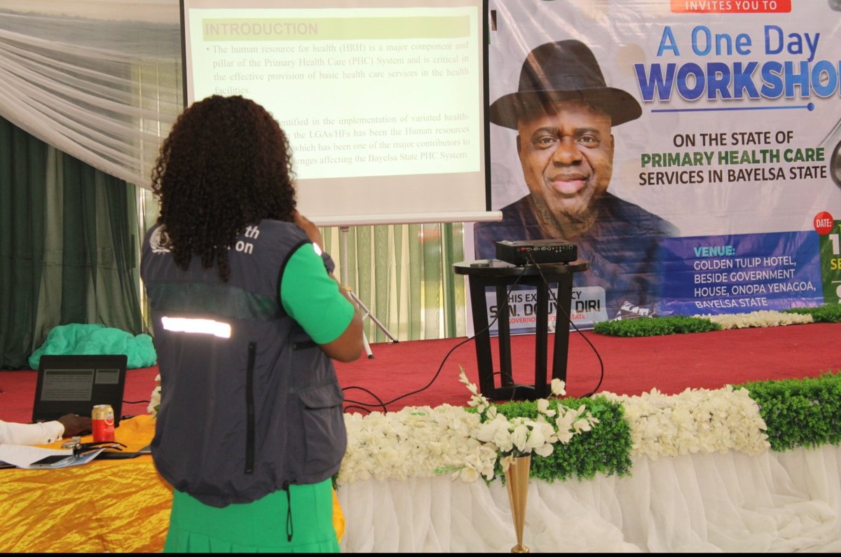 ...from the legislative members, Hon. Commissioners, traditional rulers, Head of LGAs, LGA PHC Coordinators, <a href="/mohbayelsa/">Bayelsa State Ministry of Health</a>, BYSPHCB, <a href="/NphcdaNG/">NPHCDA</a>, partners including <a href="/WHONigeria/">WHO Nigeria</a> among others. Challenges limiting @PHCRevitalization were reviewed, which lead to discussions...

#HSS