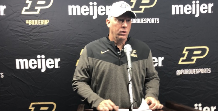 Video: Jeff Brohm discusses #Purdue's 32-29 loss at Syracuse. bit.ly/3xwlrzq