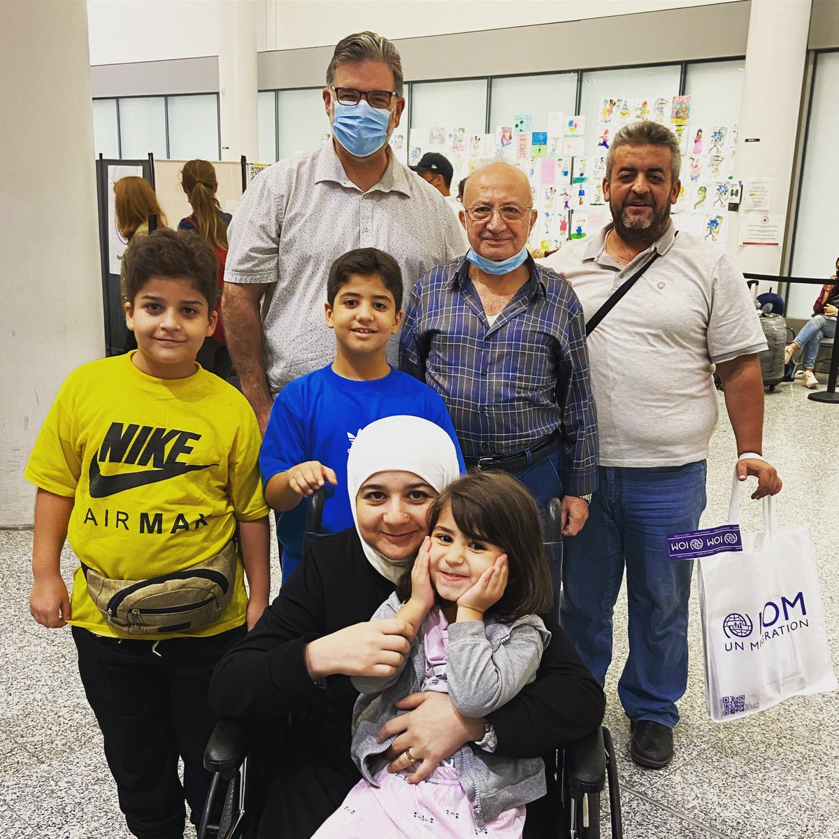 kingscampusmin's tweet photo. Osama, Dima, Mouafak, Reda &amp; Hala - membrs of refugee family our community’s sponsoring - arrvd last nite. Able to help? They’d apprciate leads on affrdble housing. Also need bunkbds. Contact us if u can help. Pray 4 the family as they begin a new life in Canada. @KingsAtWestern https://t.co/yMKYaQc5zd
