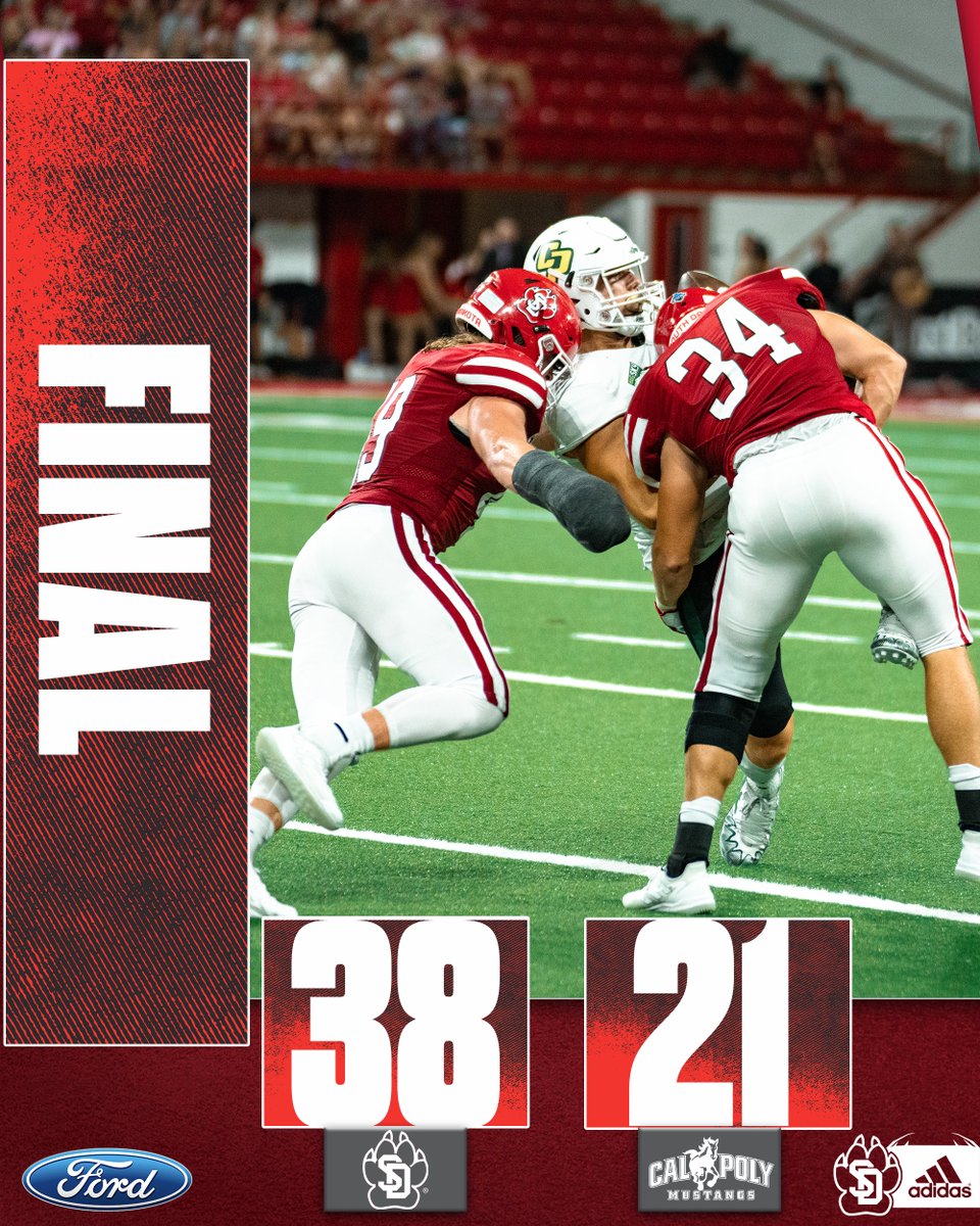 Just what we needed!

#WeAreSouthDakota x #GoYotes 🐾